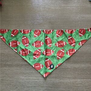 Football bandana for pets, pittie clothing company, new without tags